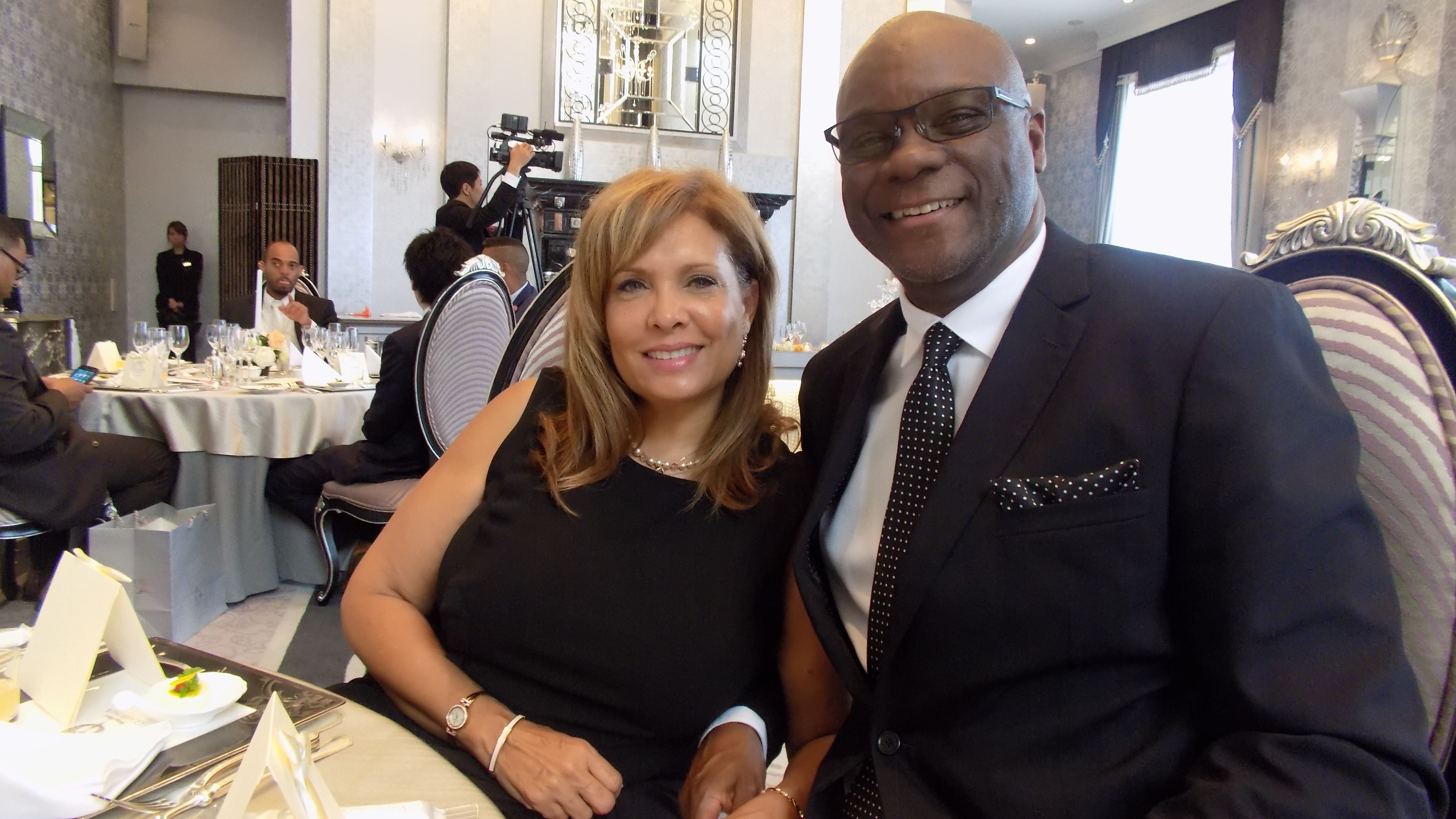 Ron and Ree at wedding in Japan